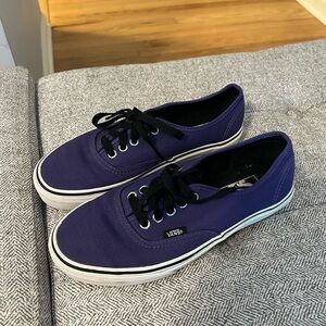 Vans Purple Authentic Canvas Sneakers